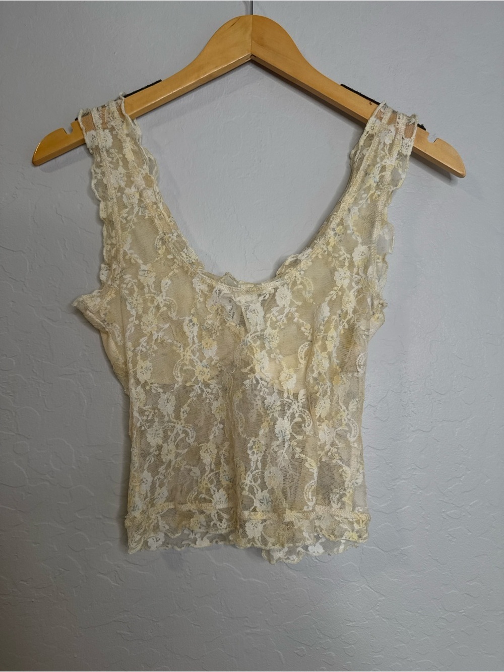 FULL TILT Lace Print Womens Cami Size Small - Picture 6 of 8